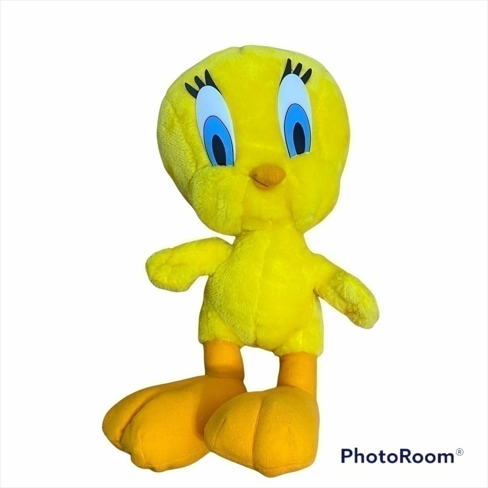 Vintage Tweety Bird Plush 16” Ace Yellow Looney Tunes Stuffed Animal